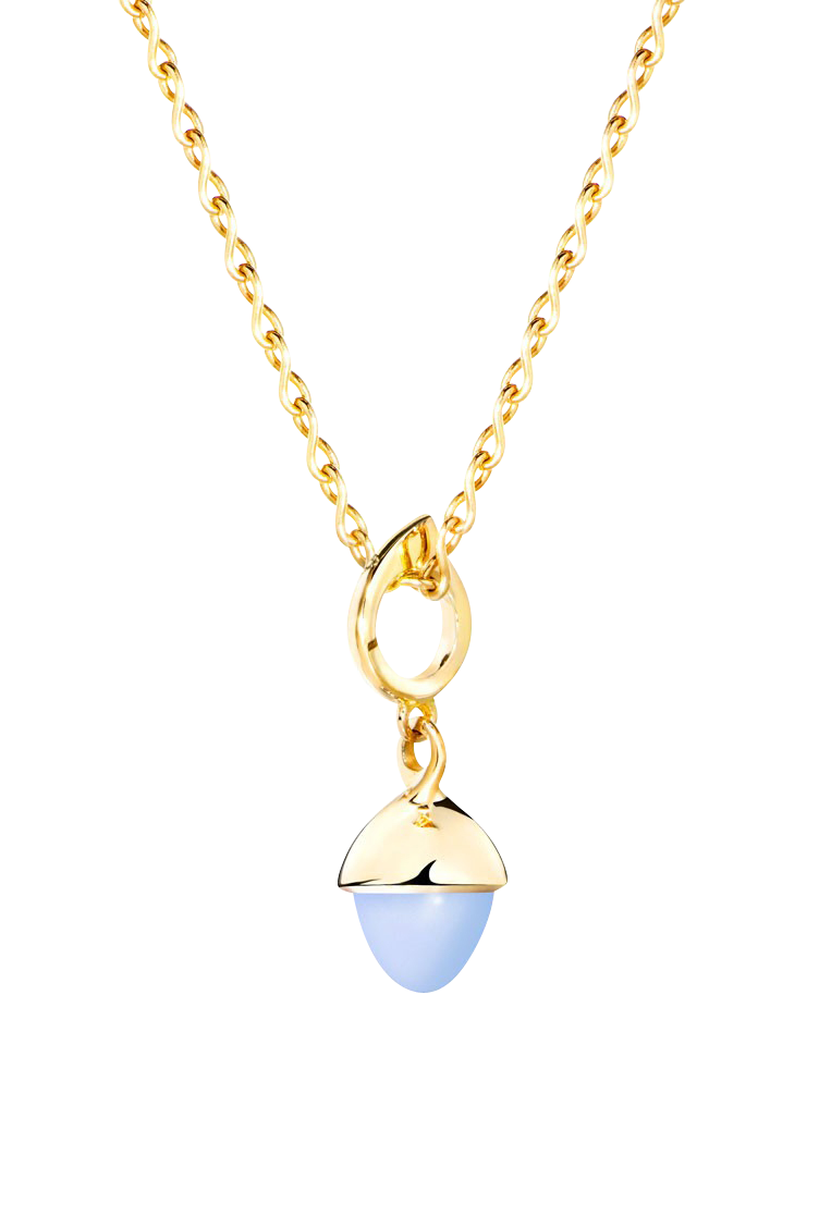 Tamara Comolli Mikado Flamenco Blue Chalcedony Pendant Tamara Comolli Mikado Flamenco Blue Chalcedony Pendant