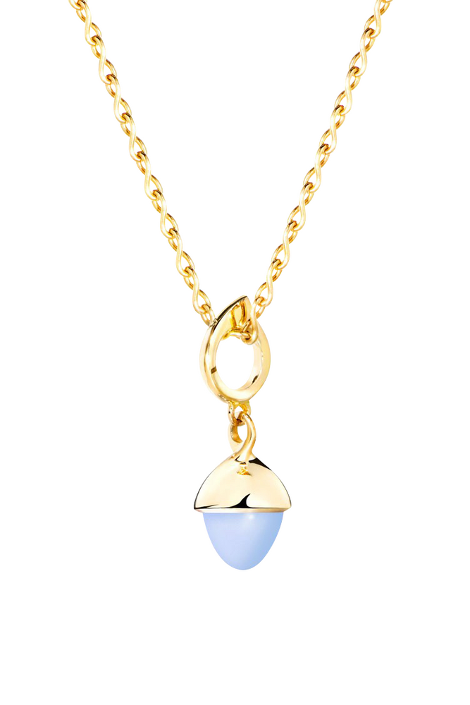 Tamara Comolli Mikado Flamenco Blue Chalcedony Pendant Tamara Comolli Mikado Flamenco Blue Chalcedony Pendant