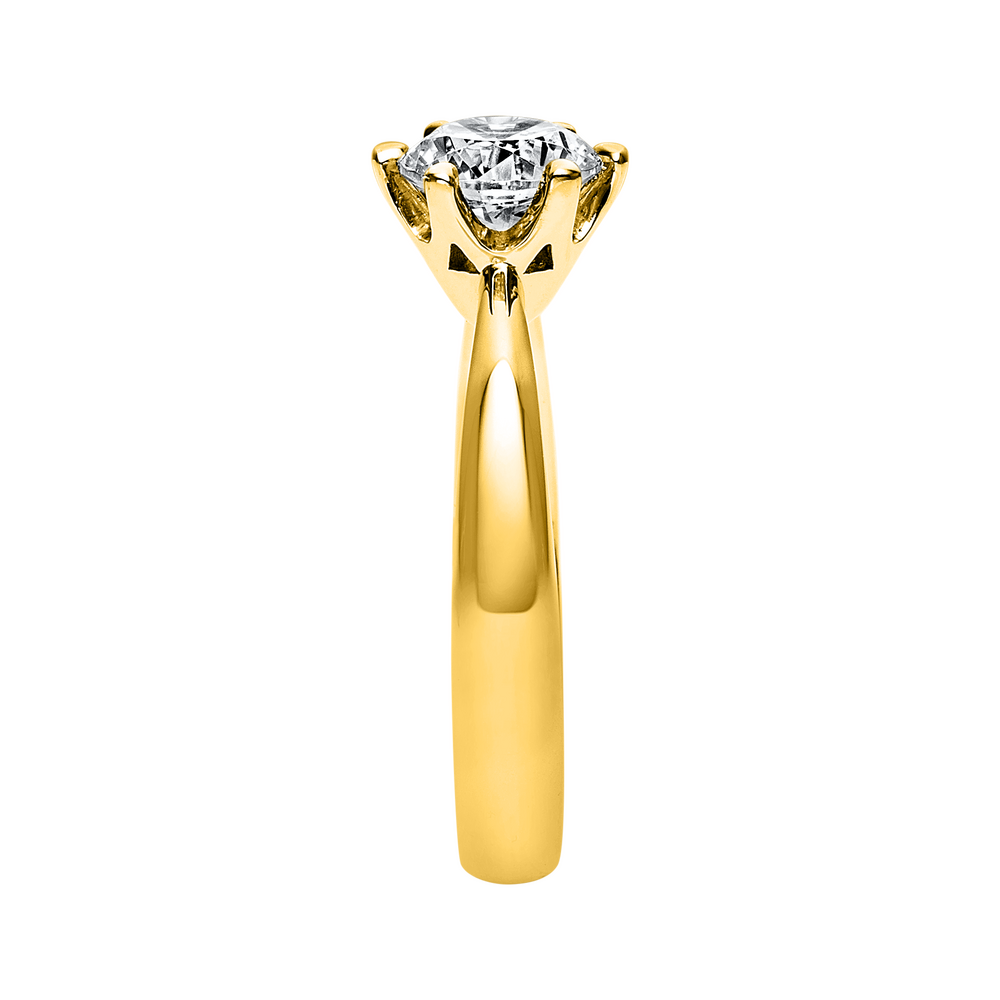 Brogle Selection Marie solitaire ring from 0.7 carat