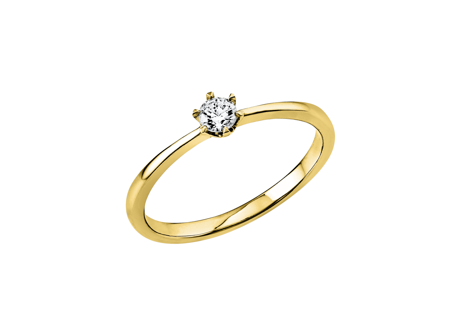 Brogle solitaire ring Marie up to 0.25 carat