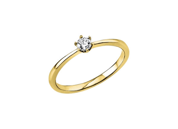 Brogle solitaire ring Marie up to 0.25 carat