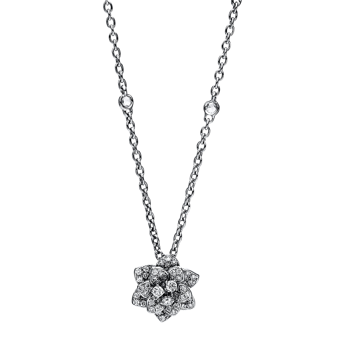 Brogle Classic Kette mit Diamantblume Brogle Classic Kette mit Diamantblume