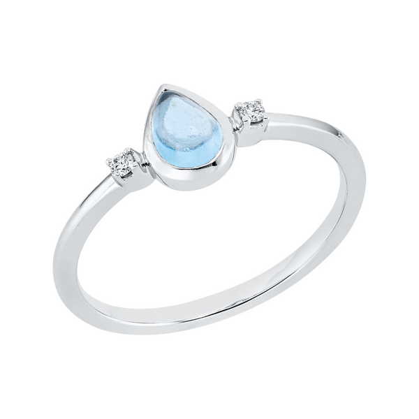 Brogle Classic Sky topaz ring Brogle Classic Sky topaz ring