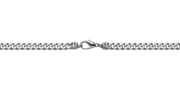 Brogle Classic armoured bracelet 4-sided diamond-coated 6mm Brogle Classic armoured bracelet 4-sided diamond-coated 6mm