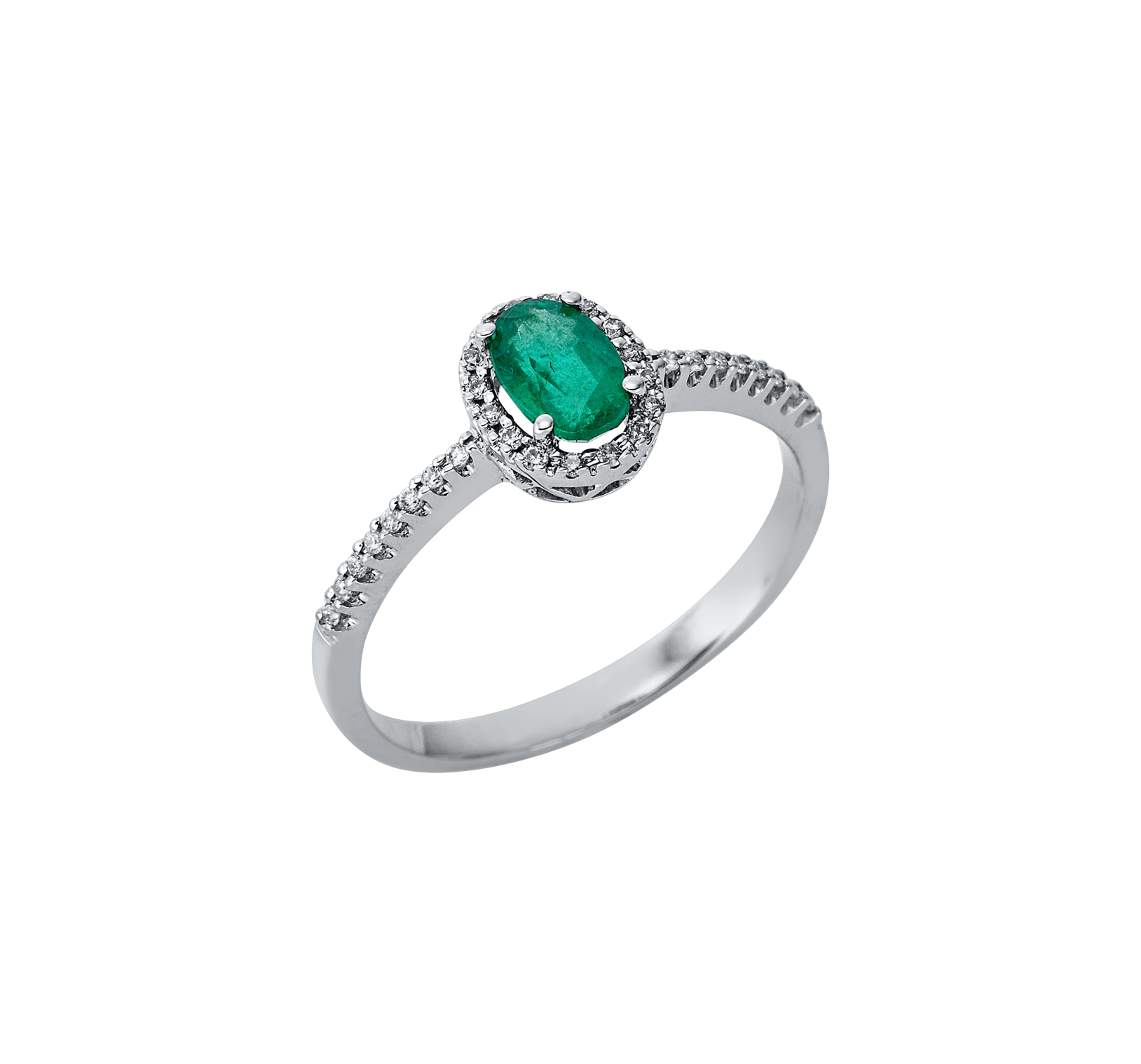 Brogle Classic emerald ring
