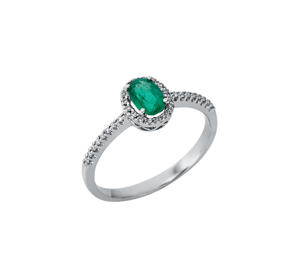 Brogle Classic emerald ring Brogle Classic emerald ring