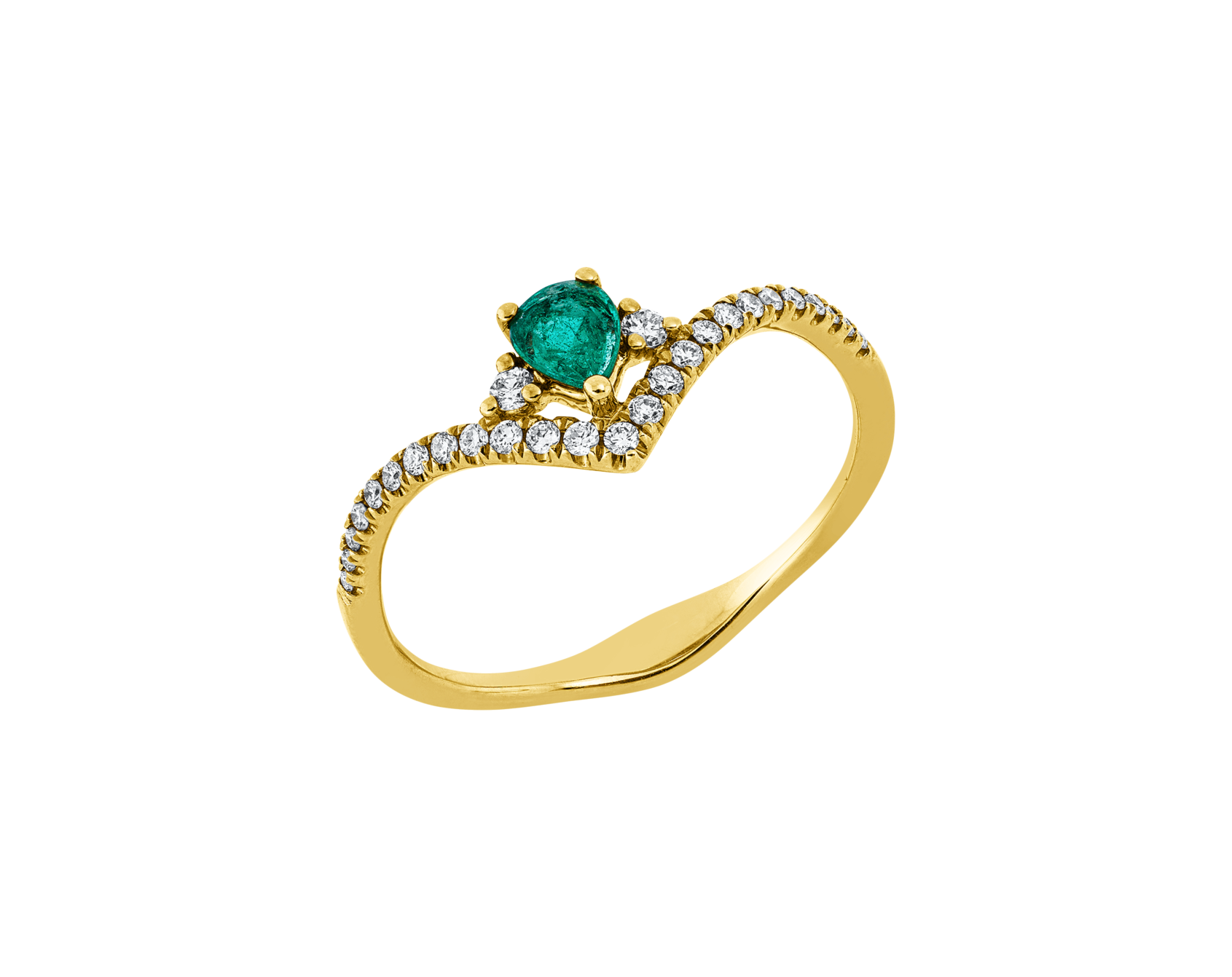 Brogle Classic emerald ring Brogle Classic emerald ring