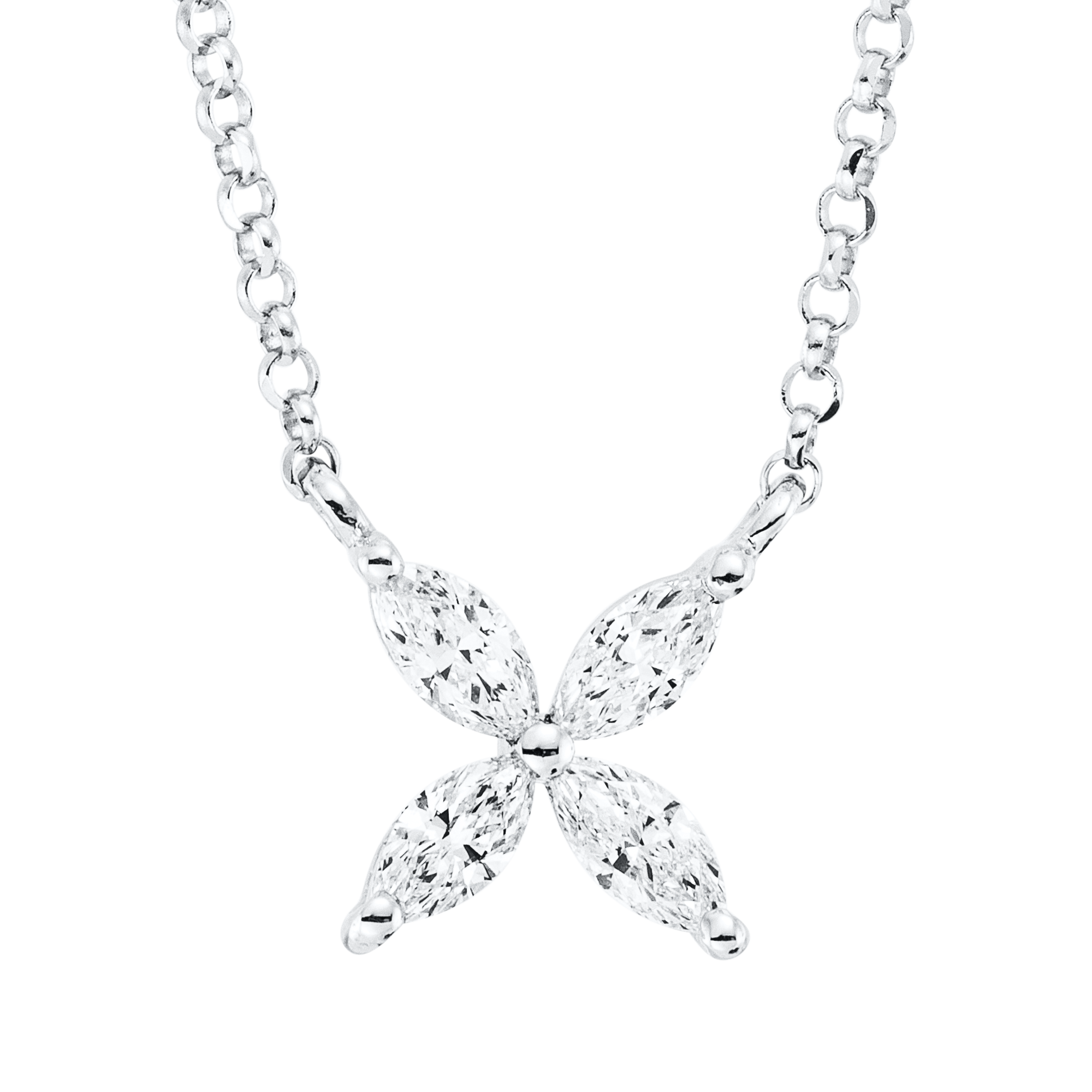 Brogle Classic Kette mit Diamantanhänger Brogle Classic Kette mit Diamantanhänger