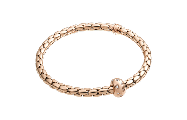 Chimento Stretch Spring Two-Tone Flexible Bracelet