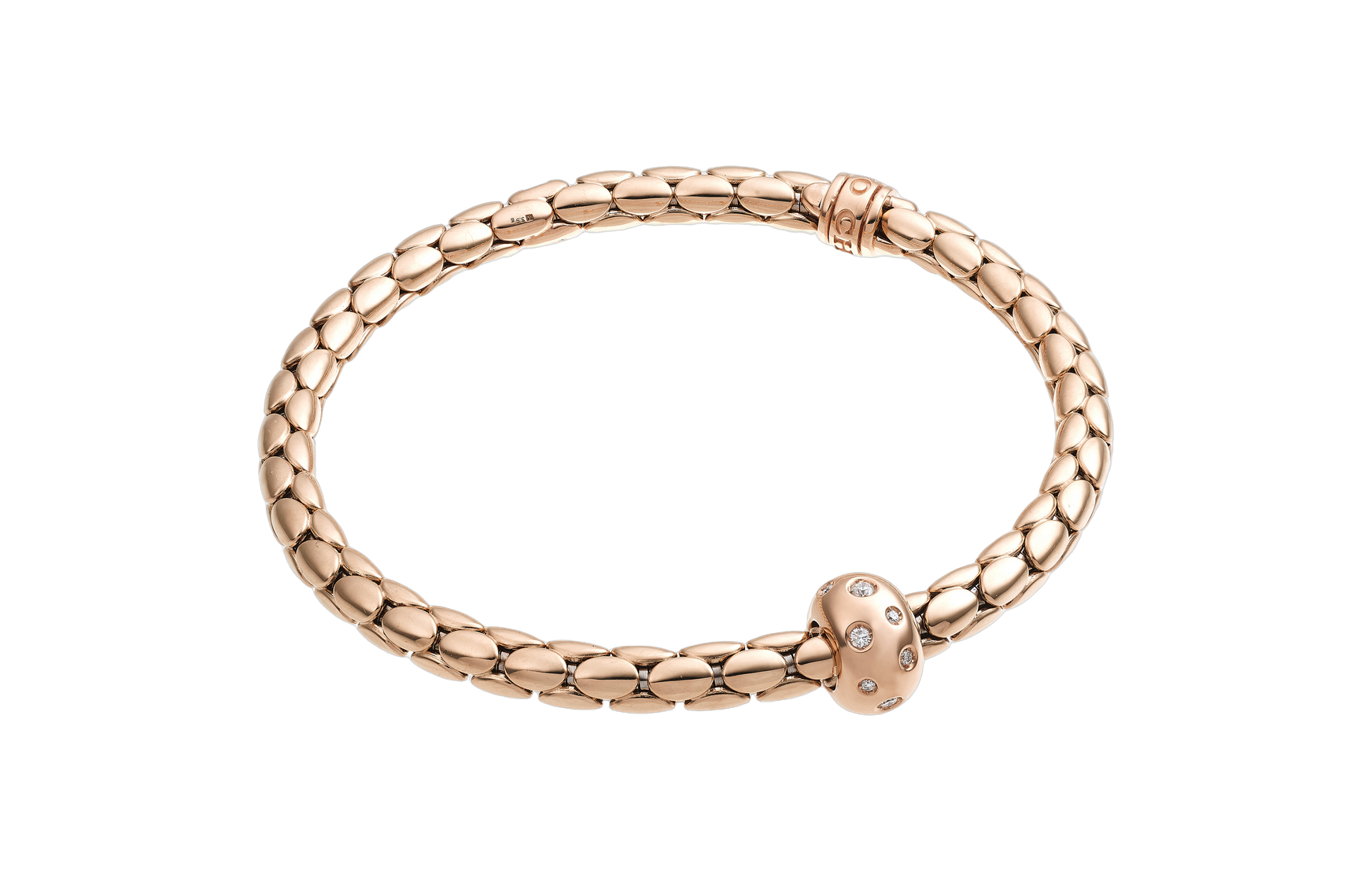 Chimento Stretch Spring Two-Tone Flexible Bracelet Chimento Stretch Spring Two-Tone Flexible Bracelet