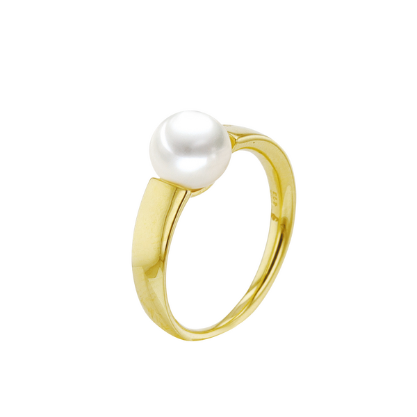 Brogle Selection Ocean freshwater pearl ring