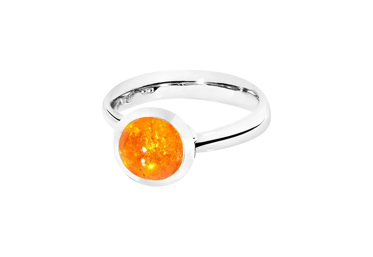 Tamara Comolli Bouton Mandarin-Granat S Ring