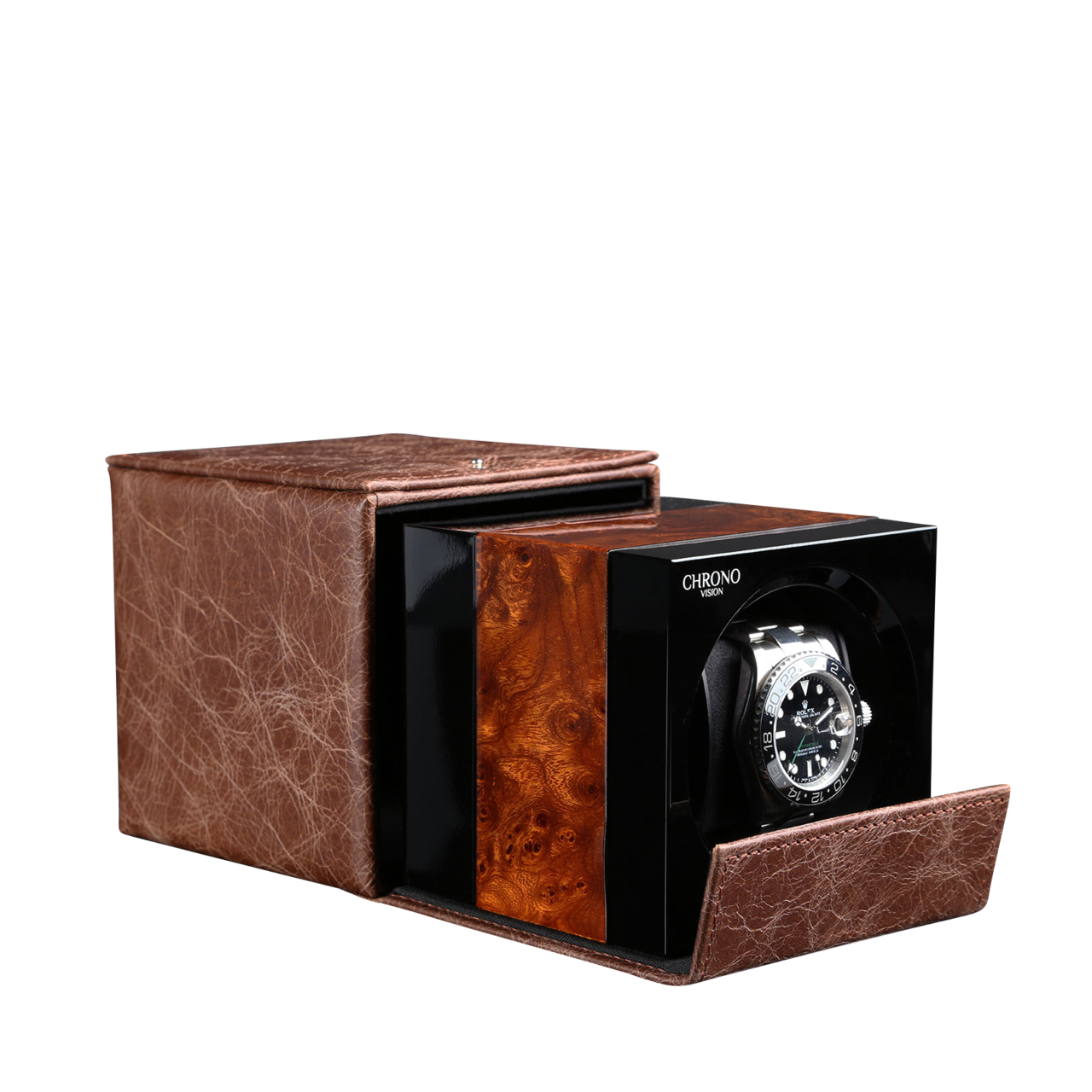 Chronovision Watch Box One Travelbox - Brown Chronovision Watch Box One Travelbox - Brown