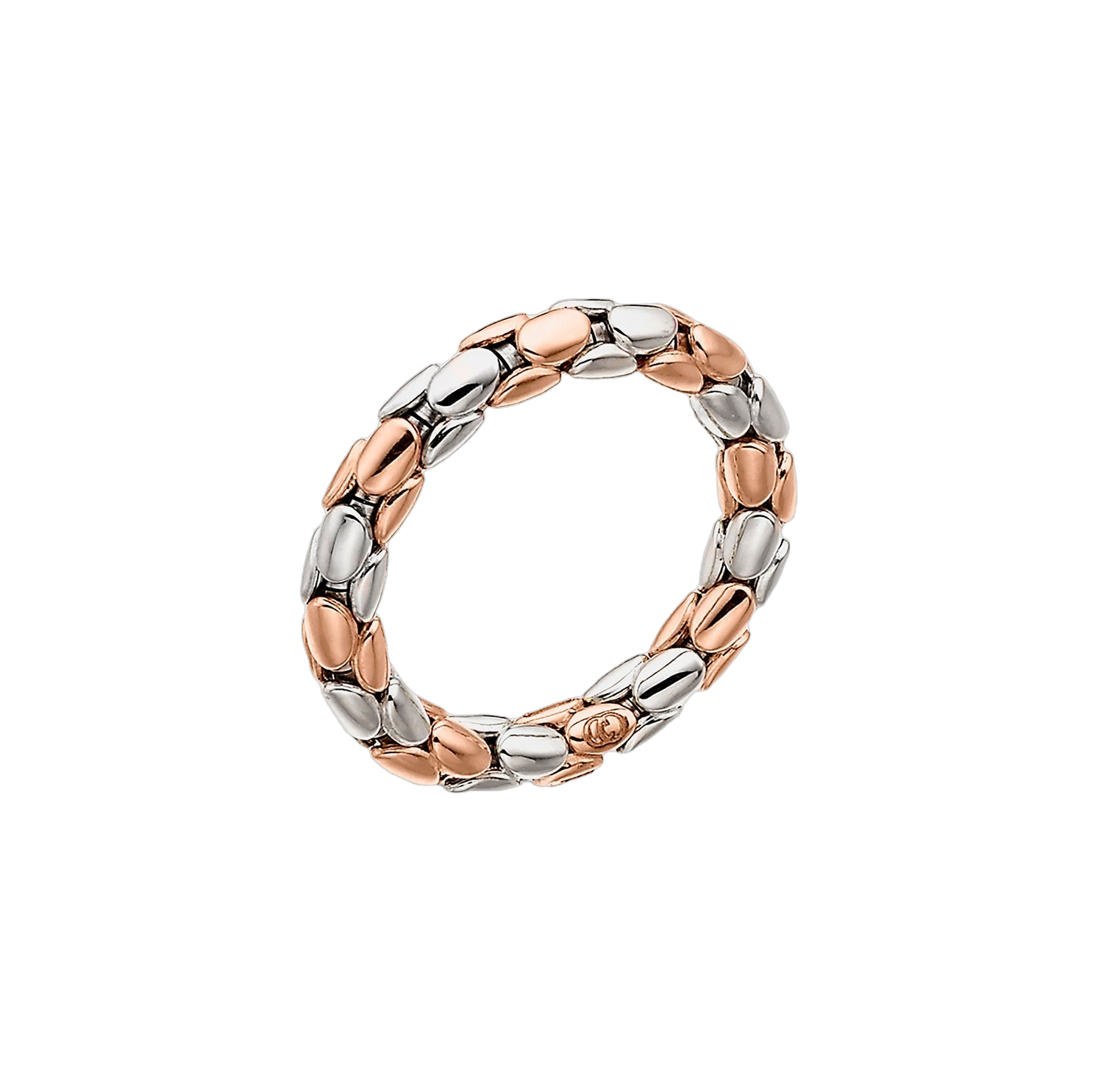 Chimento Stretch Spring Bicolour Ring – flexible