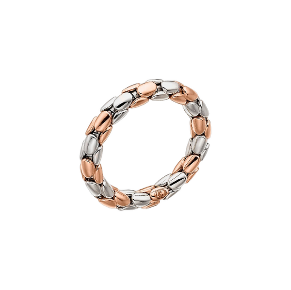 Chimento Stretch Spring Bicolour Ring – flexible Chimento Stretch Spring Bicolour Ring – flexible