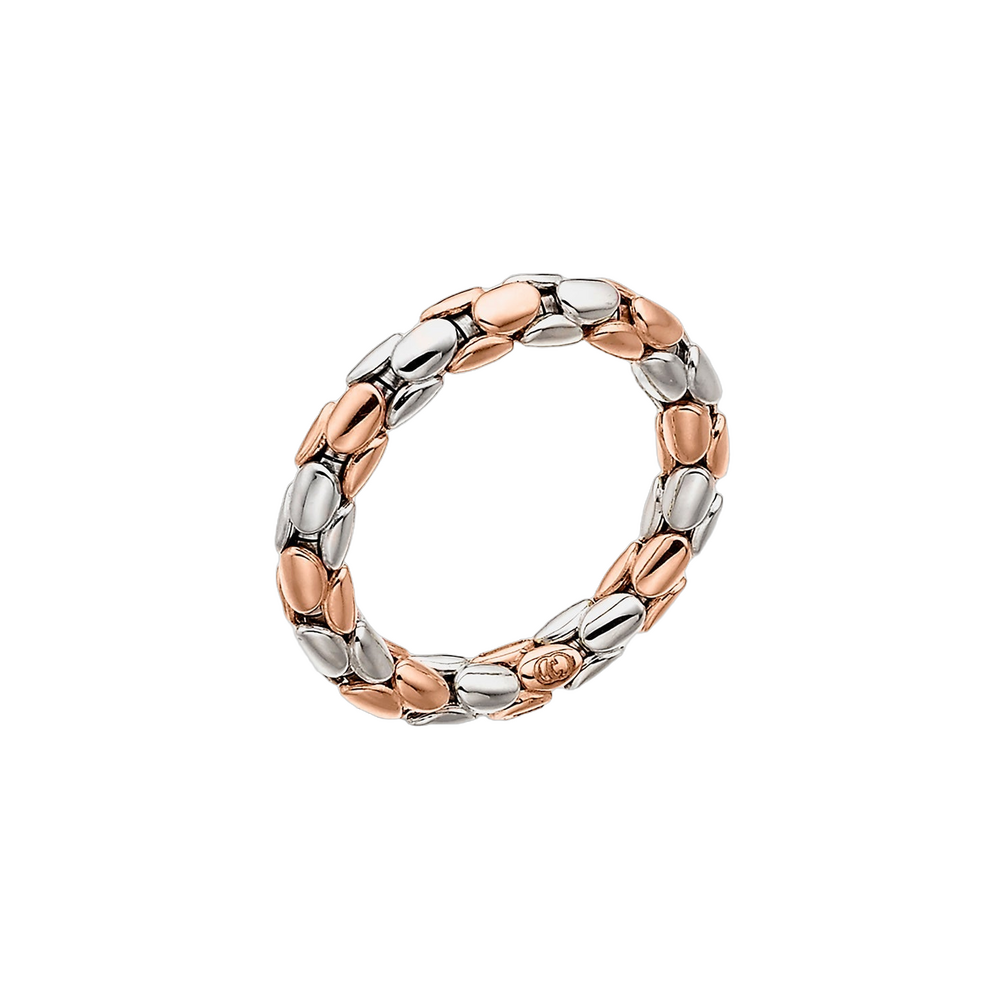 Chimento Stretch Spring Bicolour Ring – flexible Chimento Stretch Spring Bicolour Ring – flexible