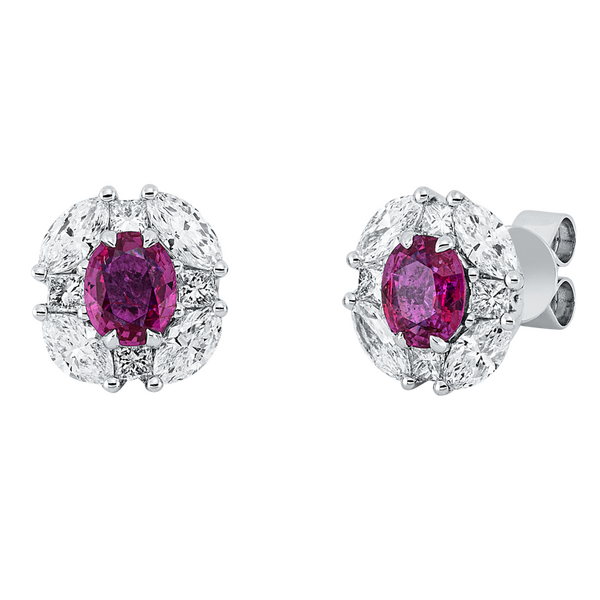 Brogle Selection Royal Stud Earrings