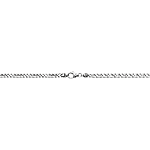 Brogle Selection Essentials curb chain 4-sided diamond 585 4mm