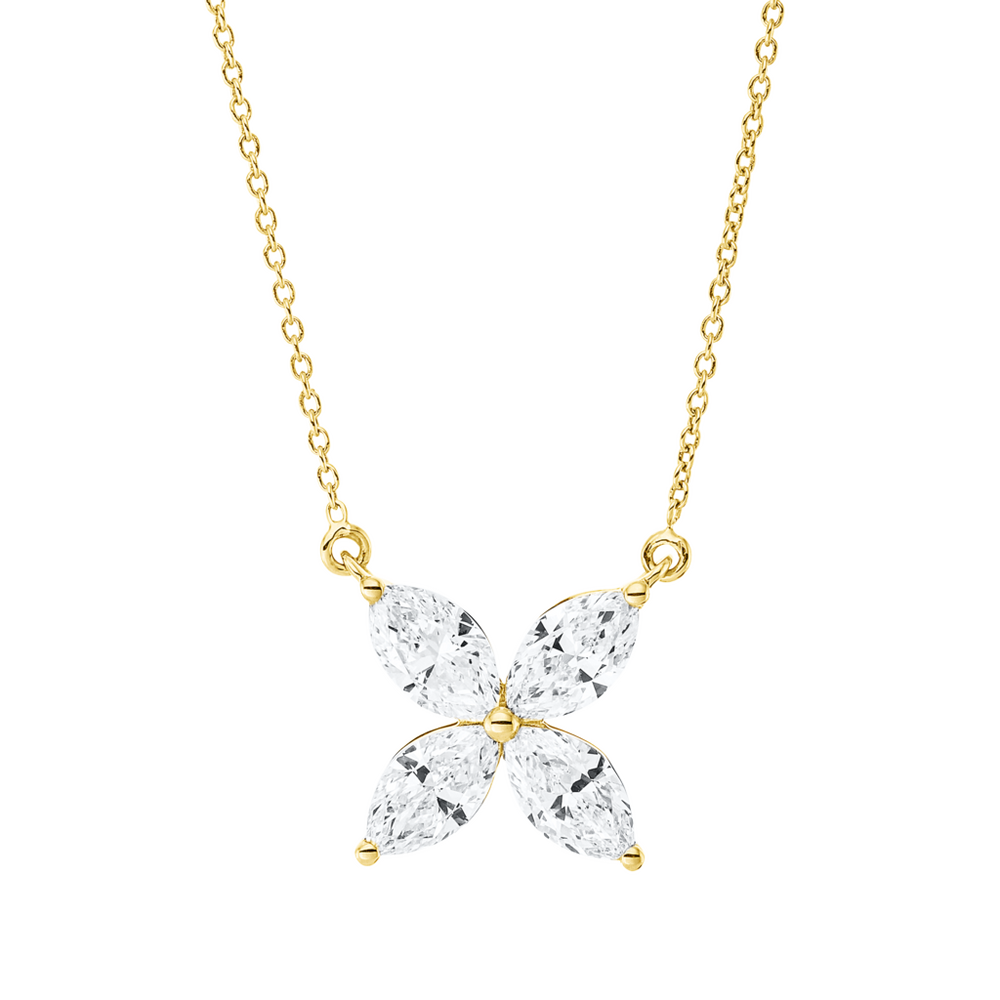 Brogle Classic necklace with diamond pendant Brogle Classic necklace with diamond pendant