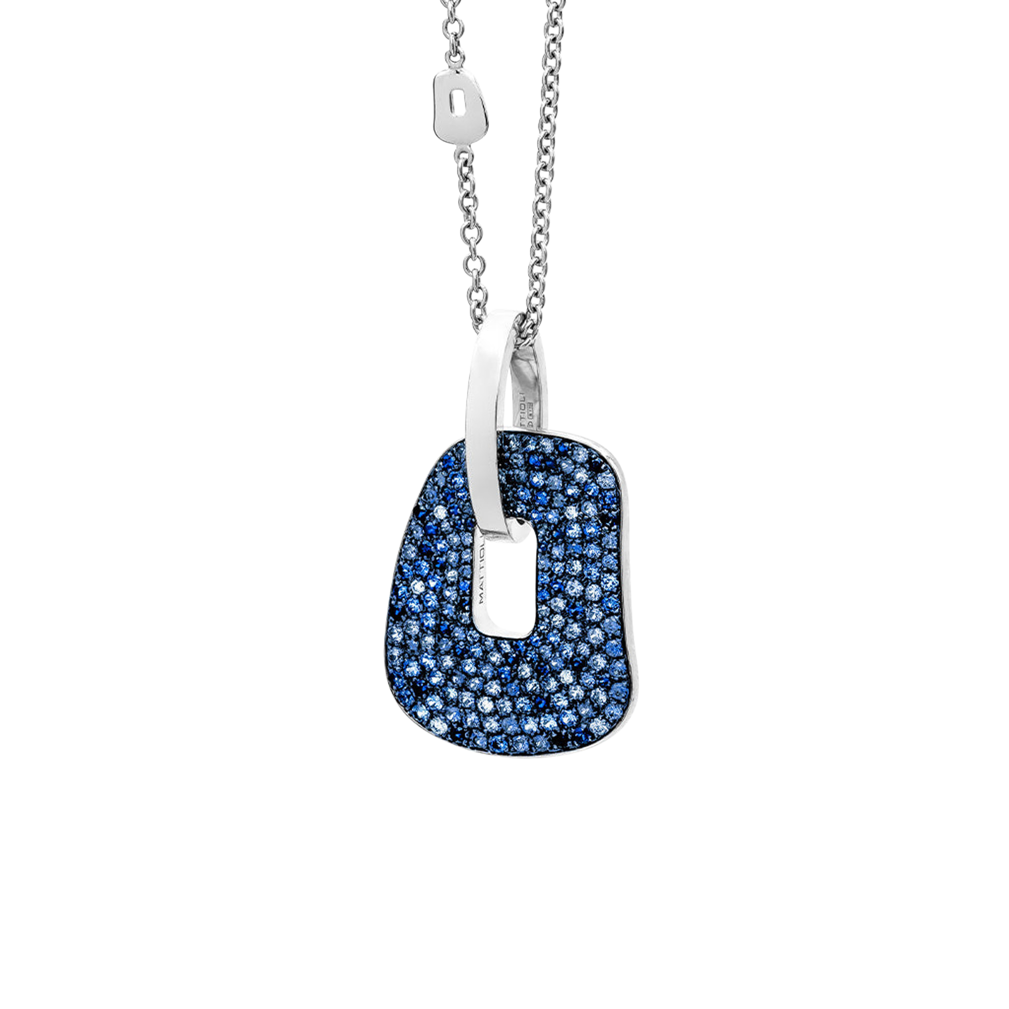 Mattioli Puzzle Unica necklace with pendant, large Mattioli Puzzle Unica necklace with pendant, large