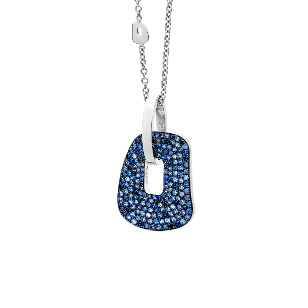 Mattioli Puzzle Unica necklace with pendant, large Mattioli Puzzle Unica necklace with pendant, large