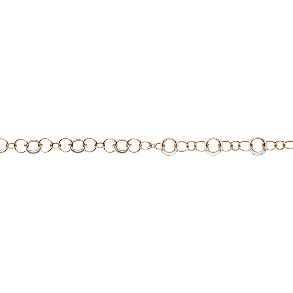 Brogle Classic bicolour ring necklace 20mm Brogle Classic bicolour ring necklace 20mm