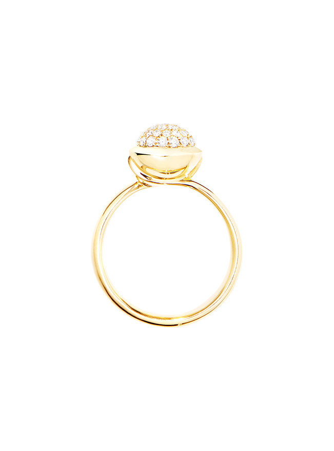 Tamara Comolli Bouton Pavé S Ring