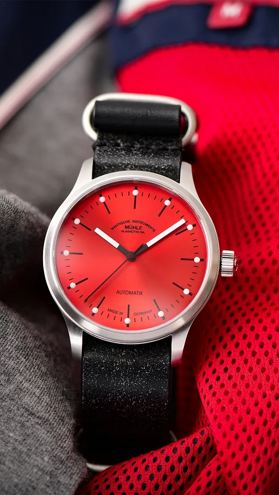 Mühle Glashütte Panova Red 40mm