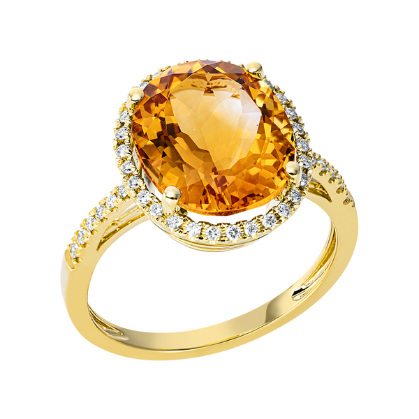 Brogle Selection Felicity citrine ring