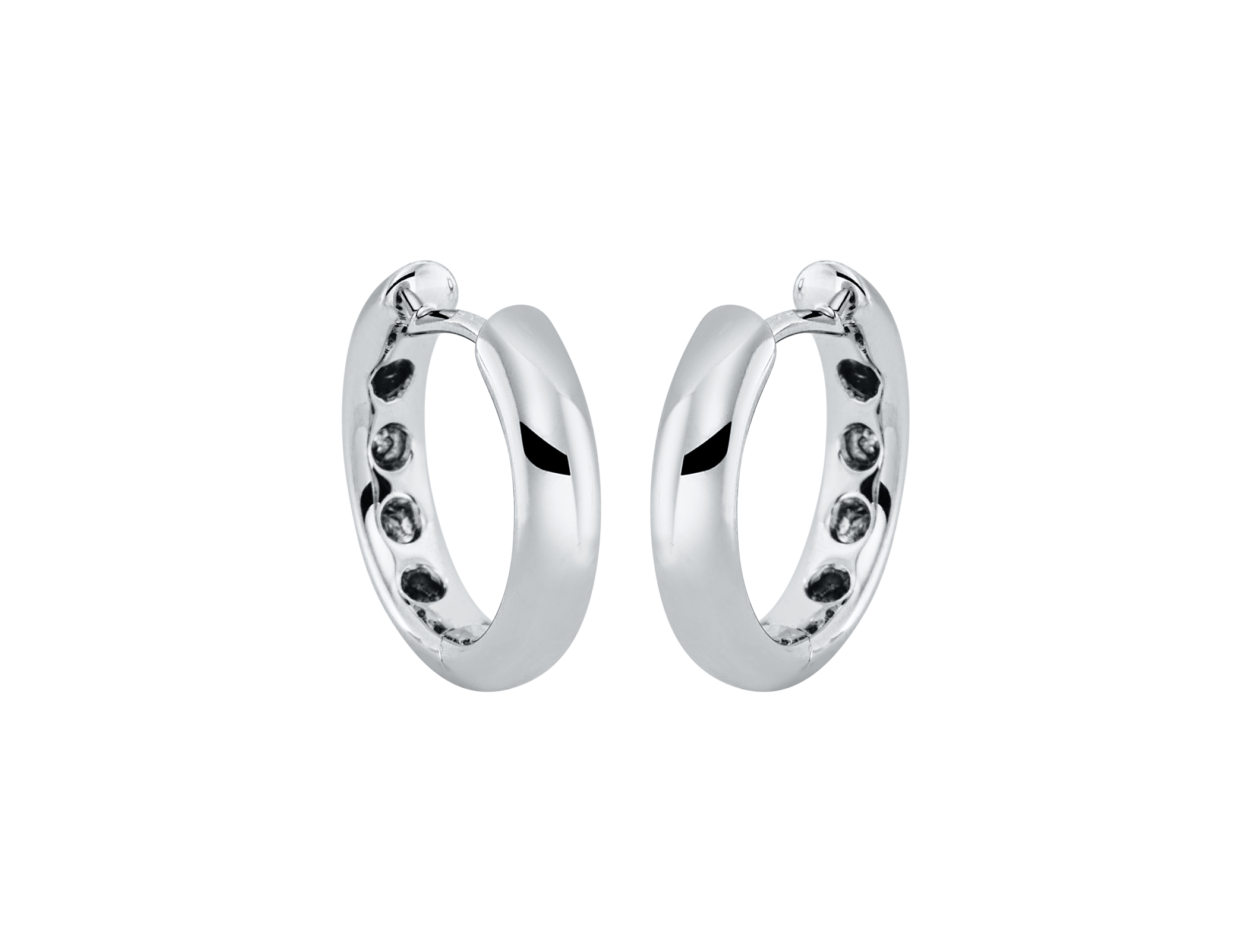 Brogle Classic gold hoop earrings Brogle Classic gold hoop earrings