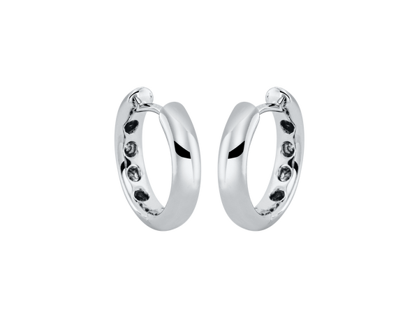 Brogle Classic gold hoop earrings Brogle Classic gold hoop earrings