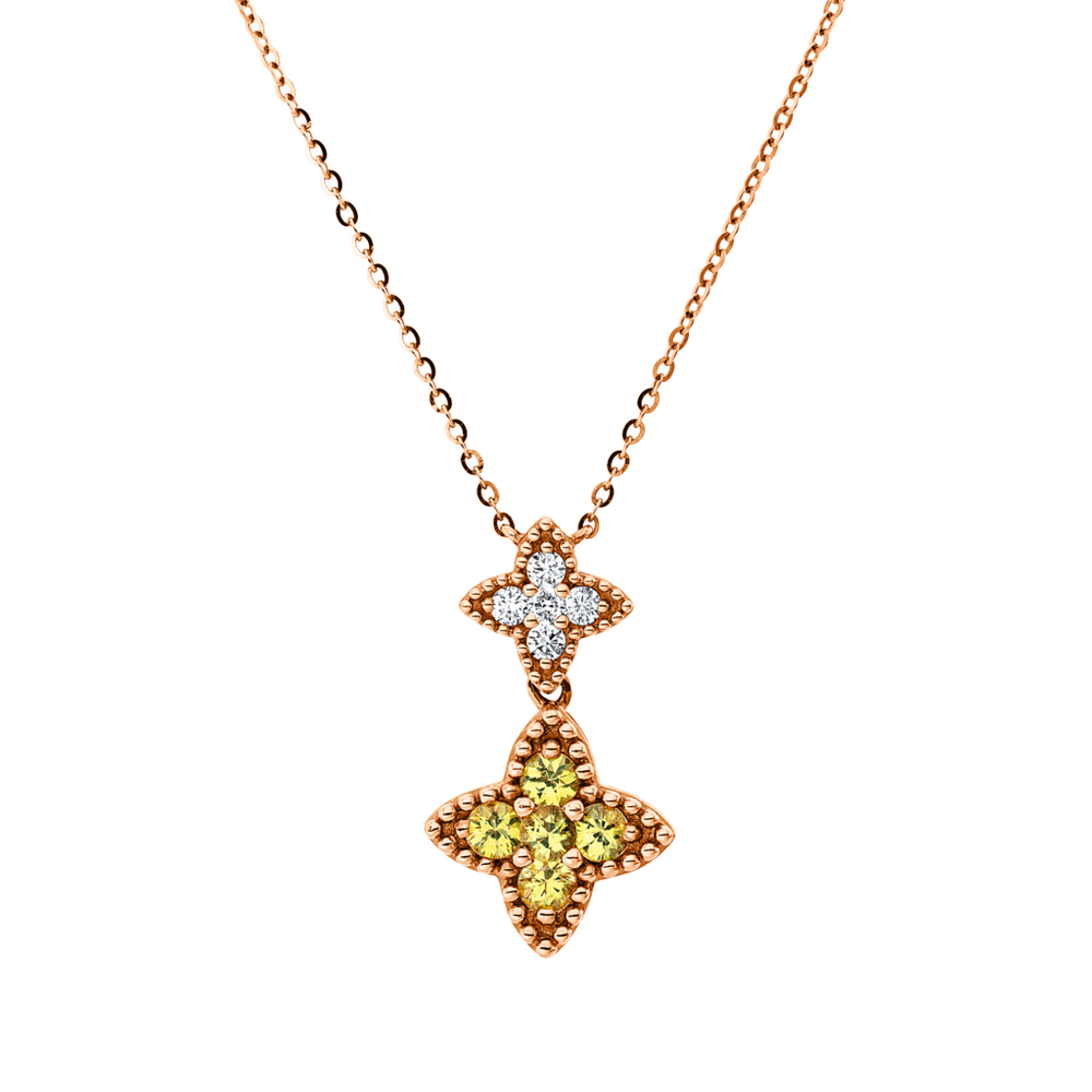 Brogle Classic Kette mit Saphiranhänger