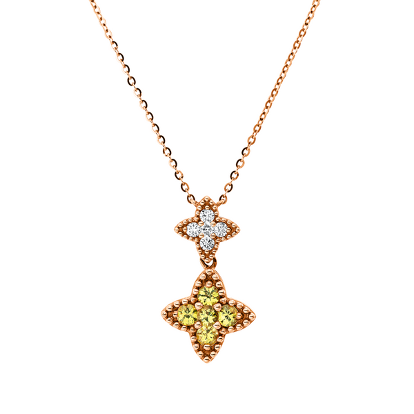 Brogle Classic necklace with sapphire pendant Brogle Classic necklace with sapphire pendant