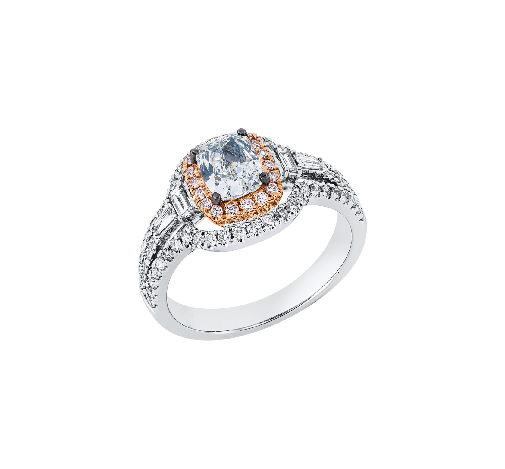 Brogle Selection Bicolor diamond ring Brogle Selection Bicolor diamond ring
