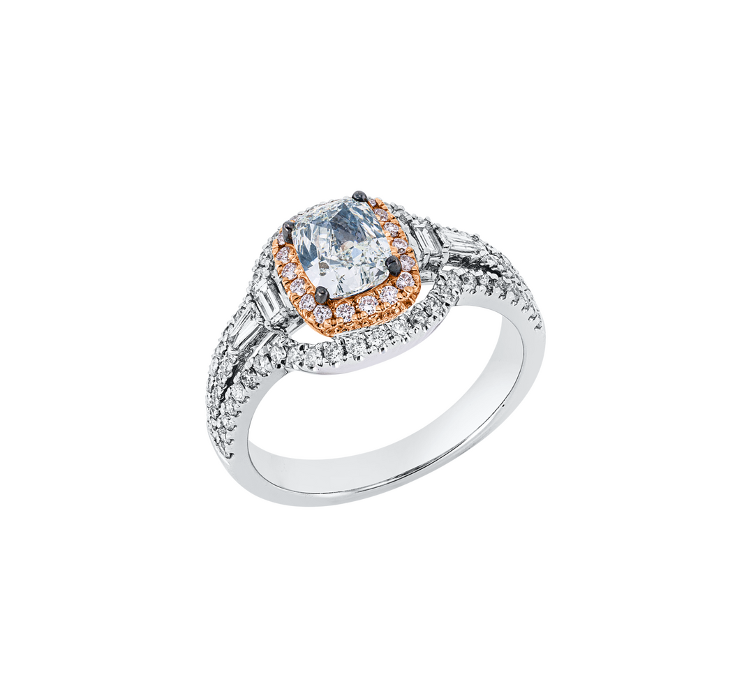 Brogle Selection Bicolor diamond ring Brogle Selection Bicolor diamond ring