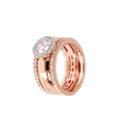 Bronzallure Altissima ring set
