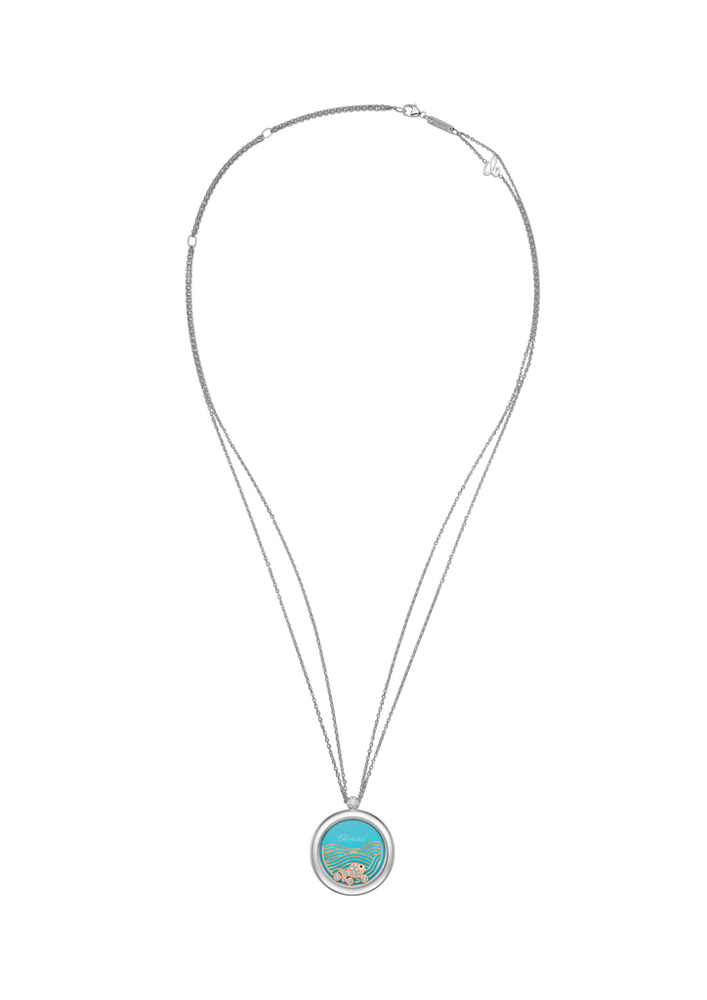 Chopard Happy Diamonds Fish necklace with pendant