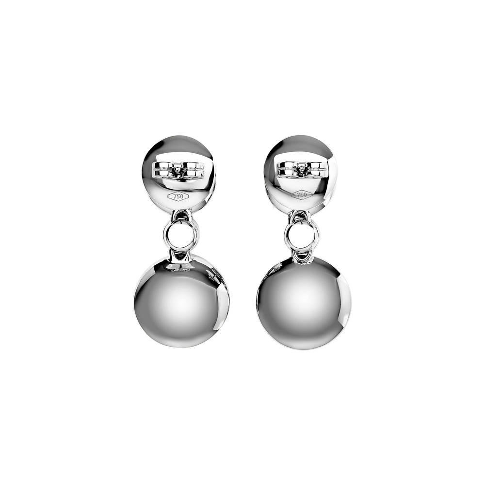 Tamara Comolli BOUTON 2 Cabochons Diamond Pavé / Classic