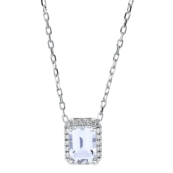Brogle Classic Kette mit Amethystanhänger