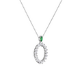 Chopard L'Heure du Diamant Marquise Halskette mit Anhänger