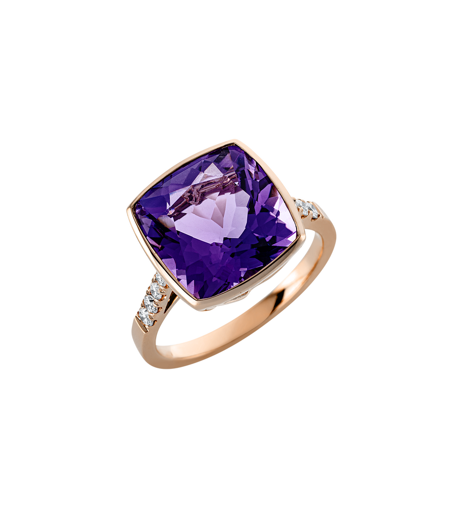 Brogle Classic Amethyst ring