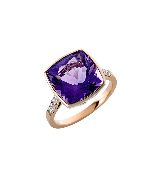 Brogle Classic Amethyst ring