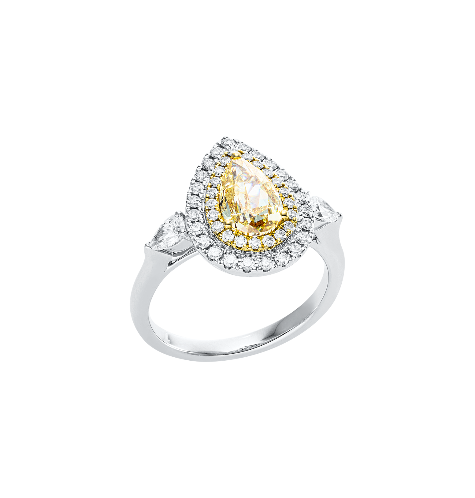 Brogle Selection Bicolor diamond ring Brogle Selection Bicolor diamond ring