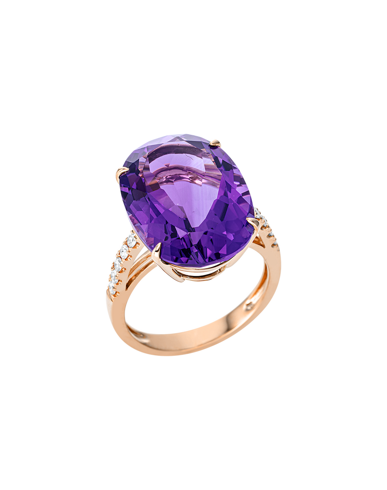 Brogle Classic Amethyst ring