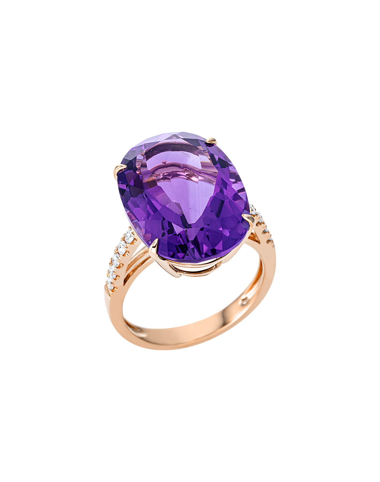 Brogle Classic Amethyst ring Brogle Classic Amethyst ring