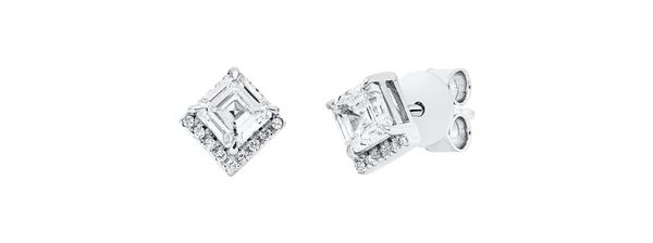 Brogle Classic diamond stud earrings