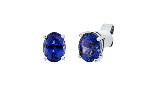 Brogle Classic Tansanitohrstecker