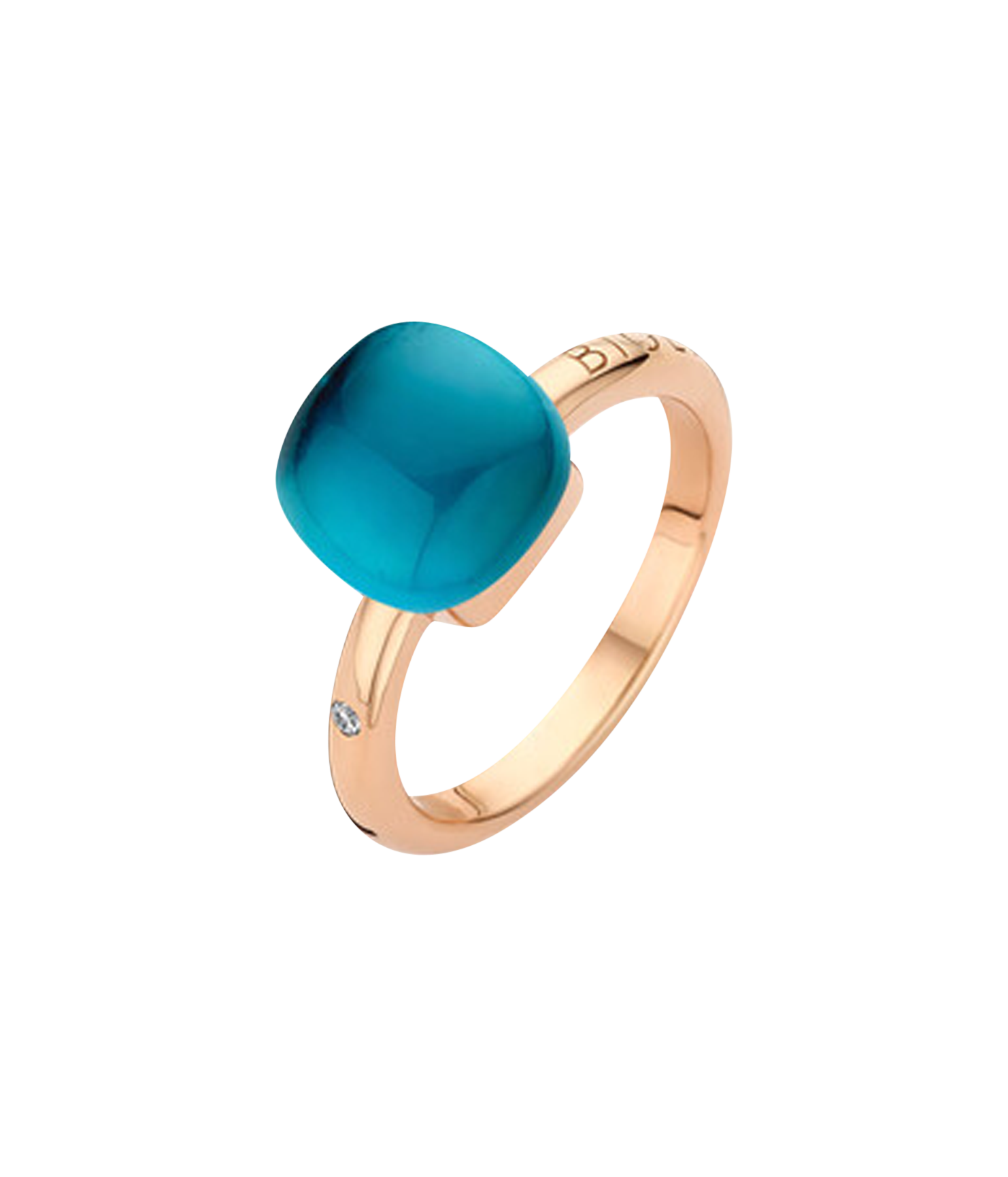 Bigli Mini Sweety Blautopas Ring Bigli Mini Sweety Blautopas Ring