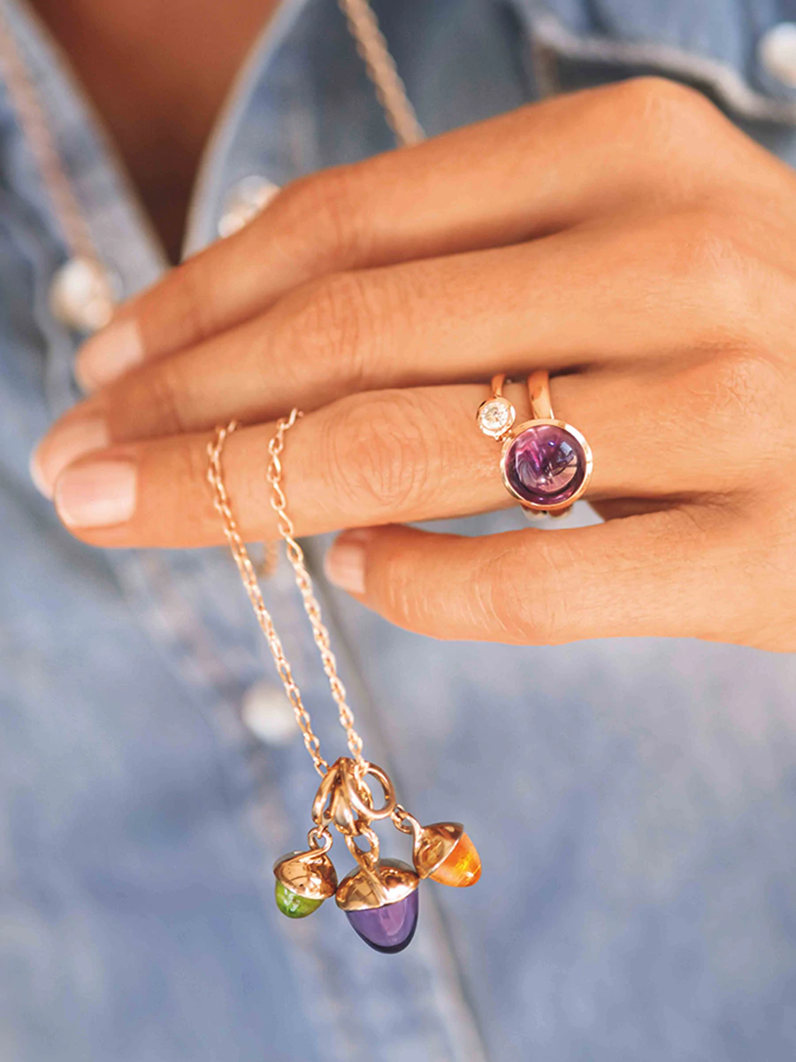 Tamara Comolli Mikado Bouquet Amethyst Pendant Tamara Comolli Mikado Bouquet Amethyst Pendant