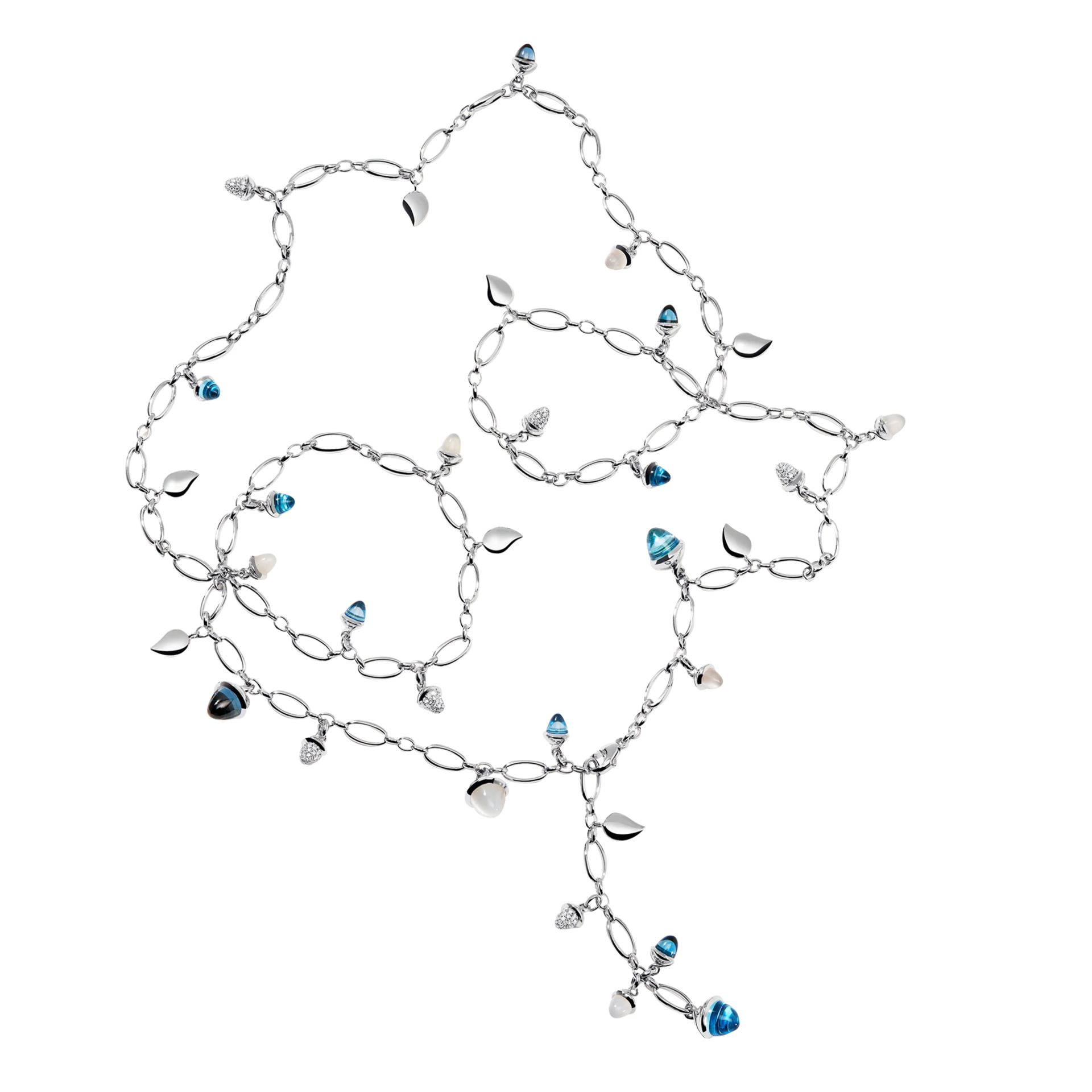 Tamara Comolli long MIKADO Ocean necklace with pendant Tamara Comolli long MIKADO Ocean necklace with pendant